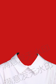 证件照白衬衫