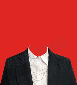 半身女生证件照衣服模板