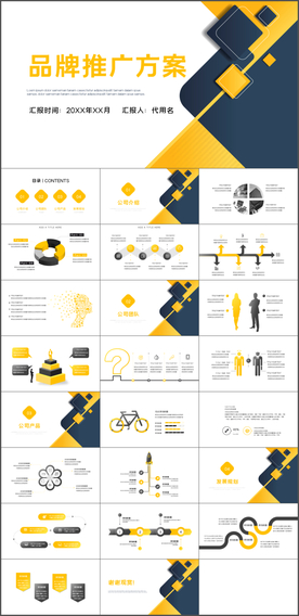 品牌推广方案PPT