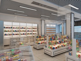 药店效果图
