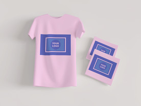 场景衣服样机T恤贴图