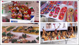 民间工艺品一组