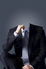 半身形象照男士商务照