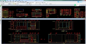 香港精装样板房全套施工图效果图