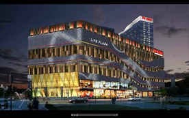 商业中心立面照明flash动画