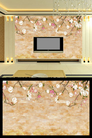 精美大理石背景墙