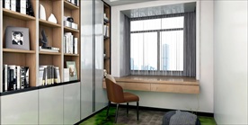 书房卧室效果图