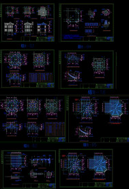 八角观景阁建筑图