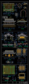 寺庙建筑图纸