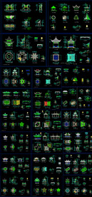 古建亭子施工图