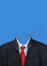 律师袍工装证件照