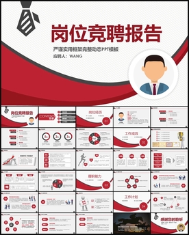 岗位竞聘报告PPT