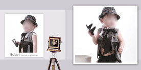 儿童摄影相册模板 男孩