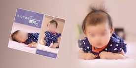 儿童写真模版图片