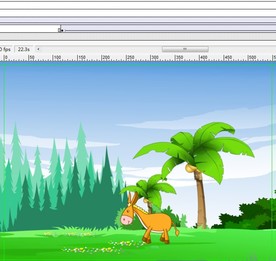 落叶飞蝶走动物30秒驴子和马