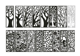 花格 窗花 镂空花纹 屏风 镂