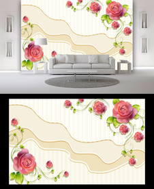 简约电视背景墙