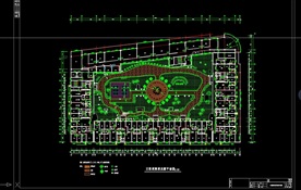 屋顶花园平米总图设计