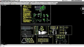 LED显示屏立柱施工图