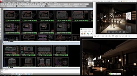 深圳酒吧施工图和效果图