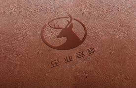 logo立体字效果图样机图片