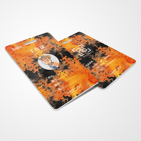 工作证通用模板