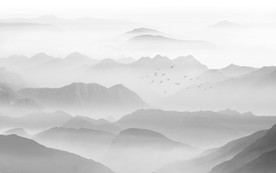 水墨山水画