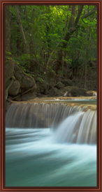 流水瀑布装饰画2