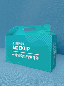 礼盒样机智能贴图