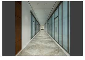 办公室过道效果图