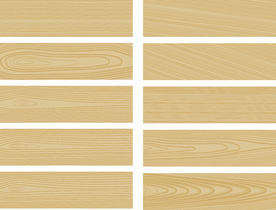 仿桦木色木纹木板纹理矢量图