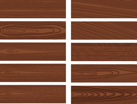 仿酸枝木色木纹木板纹理矢量图