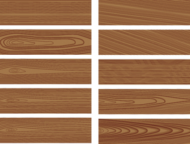 仿柚木色木纹木板纹理矢量图