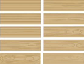 仿水曲柳木色木纹木板纹理矢量图