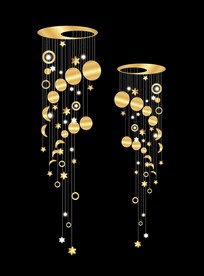 商业美陈空间吊挂