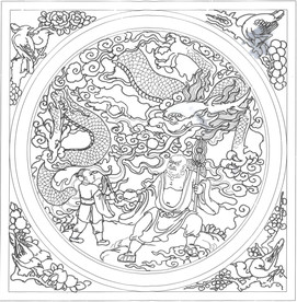 透窗之降龙尊者