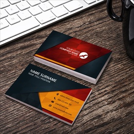 复古商务名片