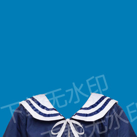 学院儿童证件照模板