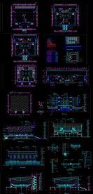 二层体艺馆建筑设计图