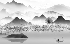 灰色背景墙2021