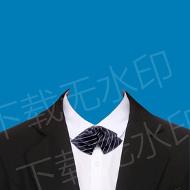 女性西装证件照