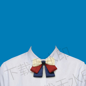 领结白色衬衫模板