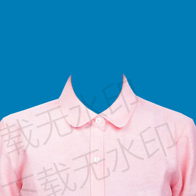 粉色衣服模板