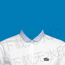 白色衬衫证件照