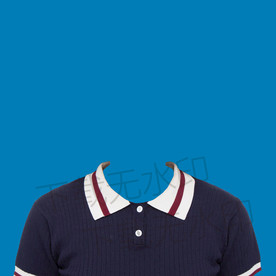 女生正装证件照