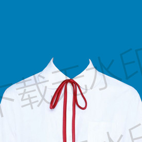 女生正装白衬衫