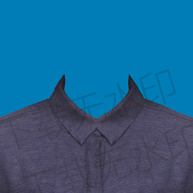 女生证件照衬衫