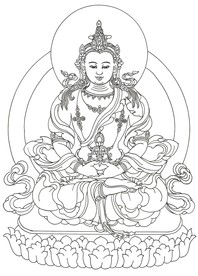 成就王无量寿佛