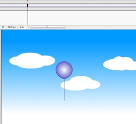 气球在云端飘动动态6秒