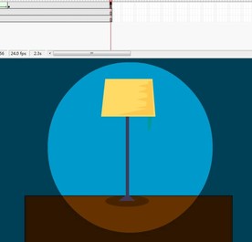 遮罩应用打开台灯效果2秒